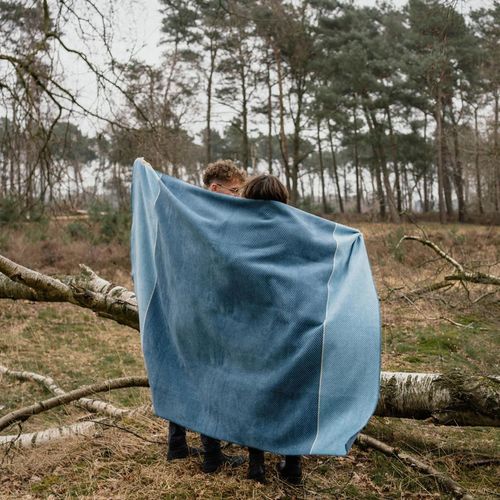 cumpără Textile de casă Ibena 2460/600 Jacquard Decke Austin Petrol în Chișinău 