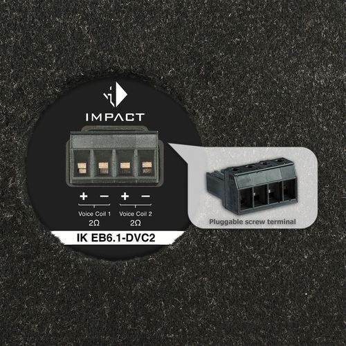 купить Авто-сабвуфер Helix IK EB6.1-DVC2 в Кишинёве 