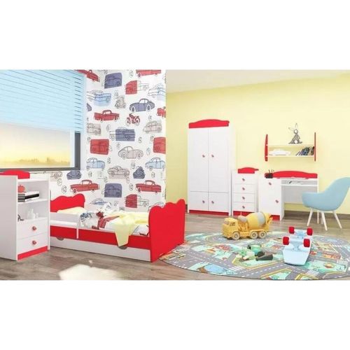 cumpără Set de mobilier pentru copii Happy Babies Baby Mix 35 (White/Red) în Chișinău 