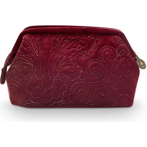 купить Несессер/косметичка Pip Studio 51.274.190 Cooper Cosmetic Purse Extra Large Velvet Quiltey Days Red 30 Red в Кишинёве 