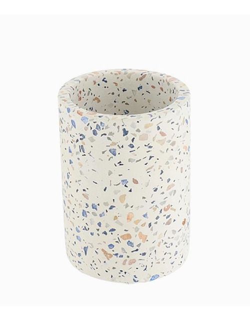 cumpără Pahar pentru periuțe de dinți Tendance 55845 Terazzo D7.4cm, H10cm în Chișinău 
