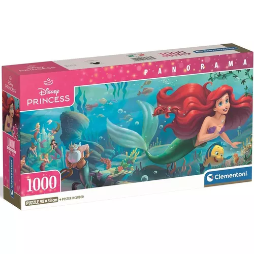купить Пазл Clementoni 1000 Panorama Mica Sirena (39893) в Кишинёве 