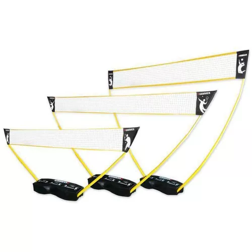 купить Инвентарь для бадминтона miscellaneous 6987 Plasa 3in1 Hammer Volleyball, Badminton, Tennis 85*3*15 cm в Кишинёве 