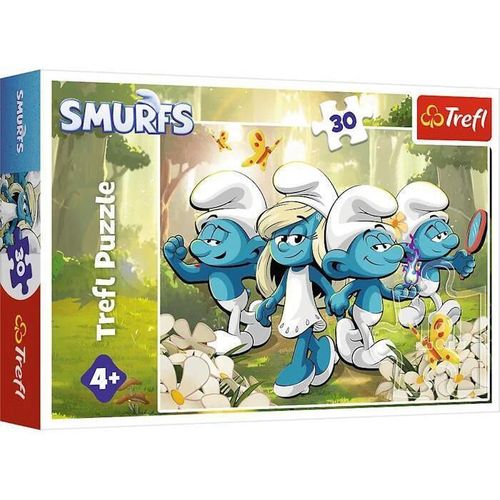 cumpără Puzzle Trefl 18317 Puzzles 30 Smerfne przygody, IMPS Smerfy The Movie 2025 în Chișinău 
