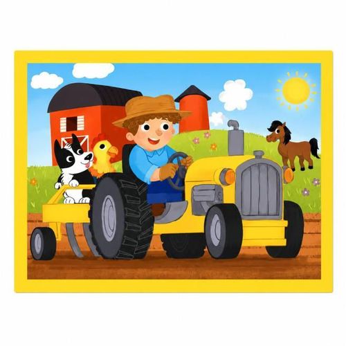 cumpără Puzzle Clementoni Puzzle 4în 1 Noli Busy at Work (21741) în Chișinău 