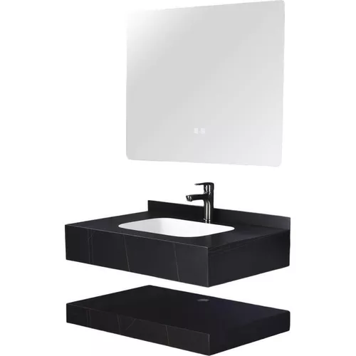 cumpără Dulap pentru lavoar SanDonna Set 1009N (60cm) piatra sinterizata în Chișinău 