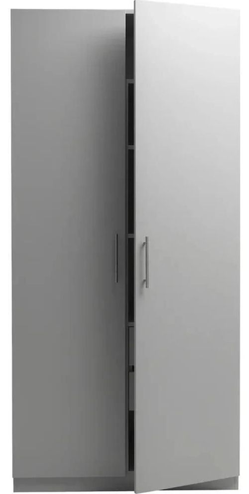 cumpără Dulap Mashtab 12249 FLEXO M3 cashmere uși Gri 1000x530x2200 în Chișinău 