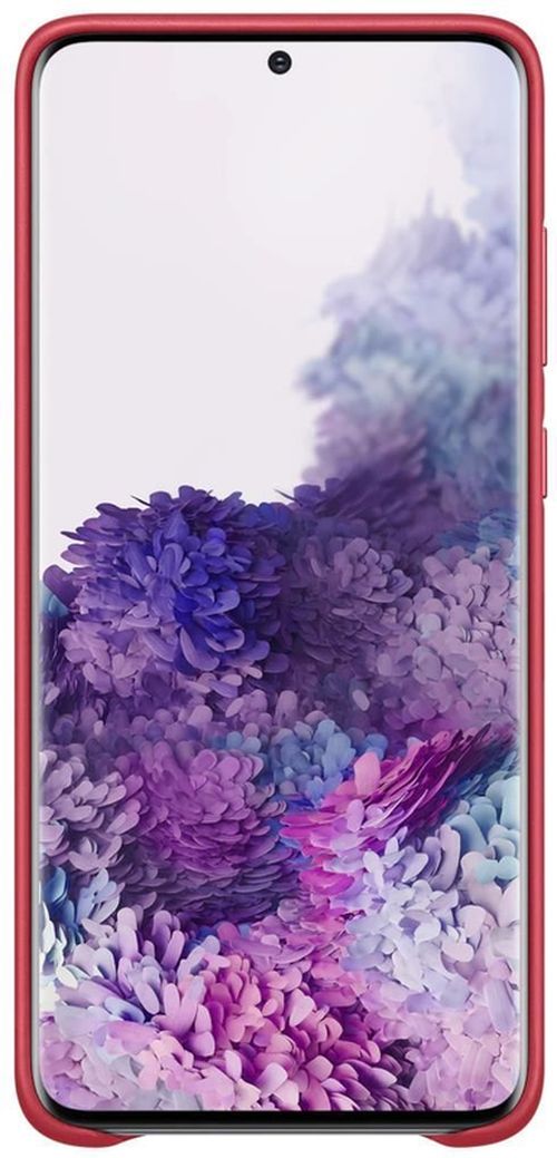 купить Чехол для смартфона Samsung EF-VG985 Leather Cover Red в Кишинёве 