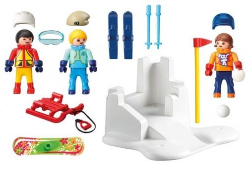 cumpără Set de construcție Playmobil PM9283 Snowball Fight în Chișinău 