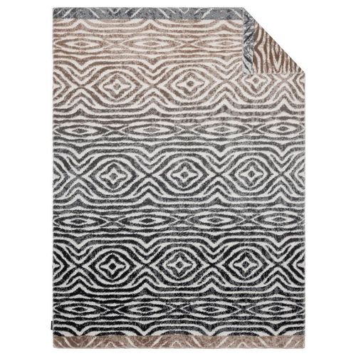 cumpără Textile de casă Ibena 2331/830 Jacquard Decke Tansania Grey/beige în Chișinău 