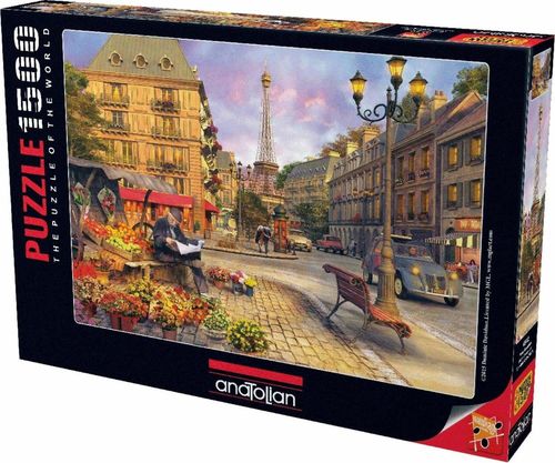 cumpără Puzzle Anatolian A4542 Puzzle 1500 elemente Strazile Parisului în Chișinău 