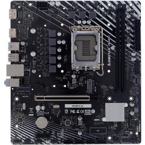 купить Материнская плата Biostar BS H810MT-E 2.0 в Кишинёве 