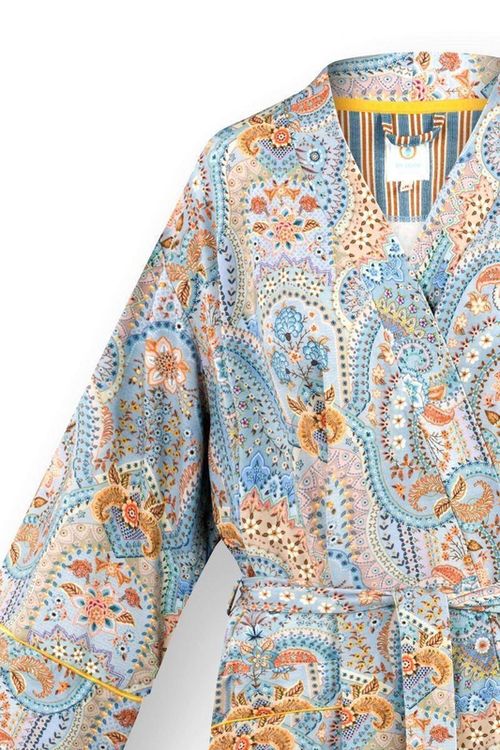 купить Домашний текстиль Pip Studio 51.510.908 Noa Kimono Jabali Blue L Blue в Кишинёве 