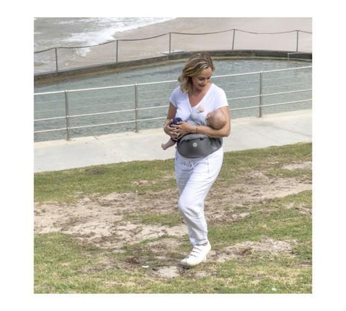 cumpără Marsupiu pentru copii Dreambaby G2465 Elevate Hip Seat Grey, рюкзак-переноска în Chișinău 