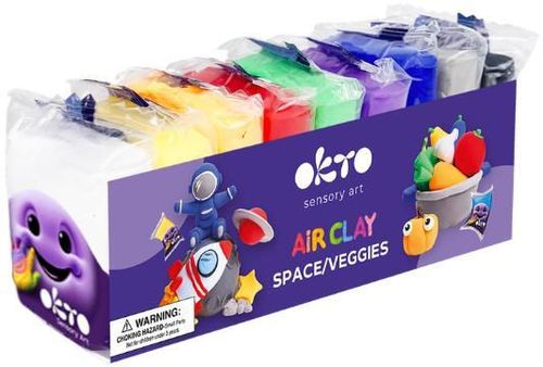 cumpără Set de creație Okto 20018 Set de plastilină ușoară Univers, 10+1 în Chișinău 