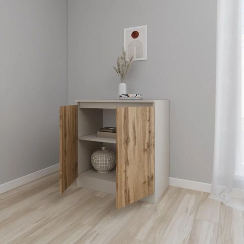 купить Комод Smartex (16432) Т8 80cm Kashemir+Stejar Inchis в Кишинёве 