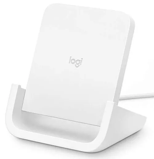 купить Зарядное устройство беспроводное Logitech Wireless charging stand for iPhone (939-001630) в Кишинёве 