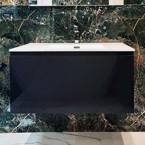 купить Шкаф под умывальник Bayro подвесной Formal Allegro 800 антрацит мат в Кишинёве 