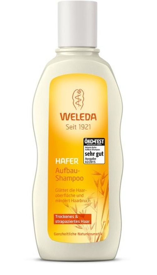 Șampon pentru păr uscat cu ovăz Weleda 190 ml 