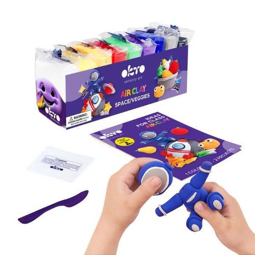 cumpără Set de creație Okto 20018 Set de plastilină ușoară Univers, 10+1 în Chișinău 