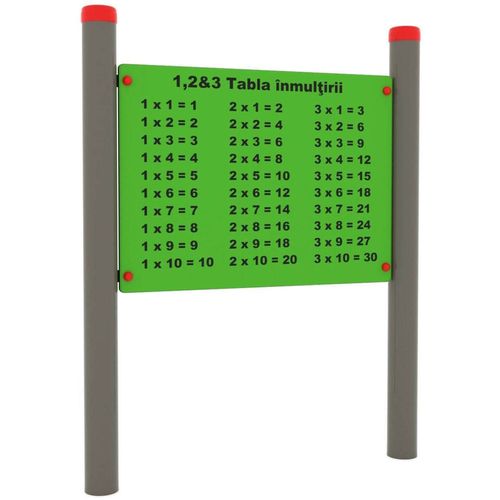 купить Комплектующий элемент для детской площадки PlayPark 4550 Tabla înmulțirii PN-50 в Кишинёве 