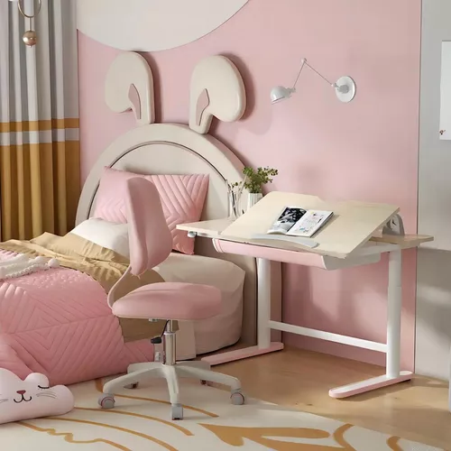 купить Офисный стол Flat UPGRADE kids розовый в Кишинёве 