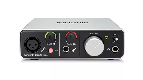 купить DJ контроллер Focusrite iTrack Solo Lighting USB Audio Interface в Кишинёве 