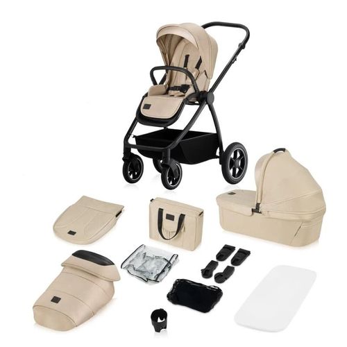 купить Детская коляска Lionelo Carucior 2in1 Meril Beige Sand в Кишинёве 