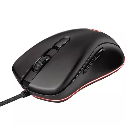 cumpără Mouse Gaming Trust Gaming GXT 930 Jacx RGB Mouse, 200 - 6400 dpi, 6 Programmable, responsive buttons including 2 thumb buttons, Fully adjustable RGB lighting with multiple effects, Braided cable 1,8 m USB, Black în Chișinău 