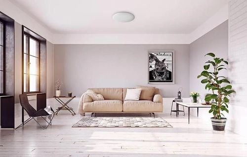купить Освещение для помещений Yeelight YLXDD-0017 Ceiling Light A2001C450 495mm White 50 Вт, звёздное небо в Кишинёве 