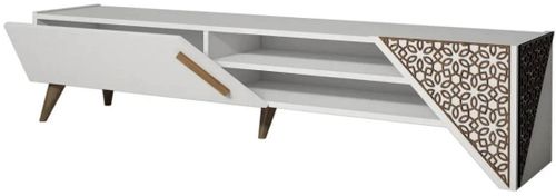 cumpără Comodă TV Trendy Beril 2, Alb în Chișinău 