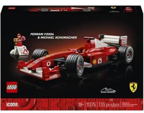 cumpără Set de construcție Lego 11375 Icons: Ferrari F2004 & Michael Schumacher în Chișinău 