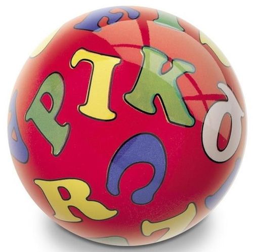 купить Мяч Mondo 6394 Мячик надувной Alphabet & Numbers ø 230 в Кишинёве 
