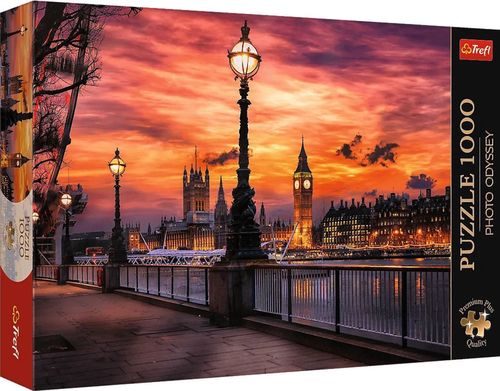 купить Головоломка Trefl R25K /41/42) (10827) Puzzle 1000 Big Ben, London в Кишинёве 