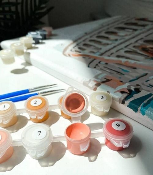 cumpără Tablou pe numere BrushMe KBS7106FC 30x40 сm (fără cutie) Drăguțul pug în Chișinău 