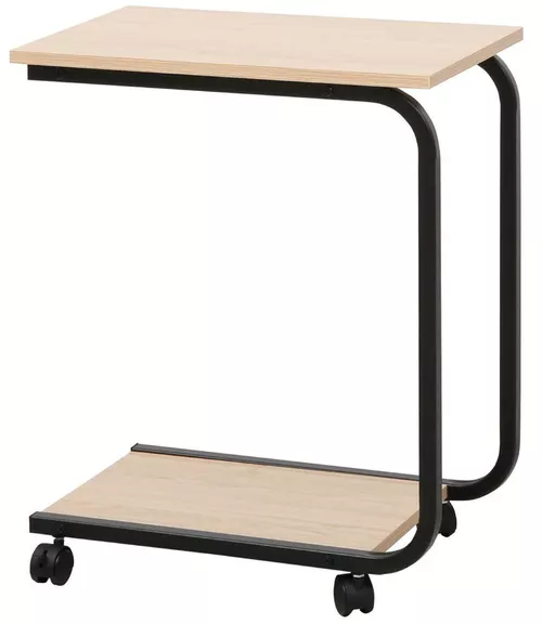 купить Стол Deco Masuta laterala Alabama (50x30x60H) Oak/Black в Кишинёве 