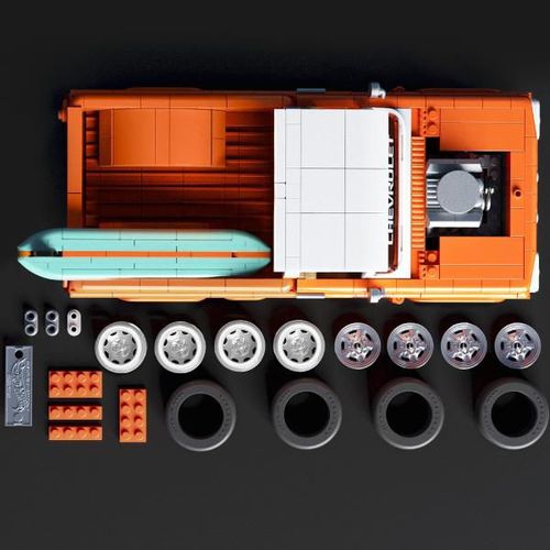 купить Конструктор Hot Wheels JFT20 Pickup ’62 Chevy, 1:16 в Кишинёве 