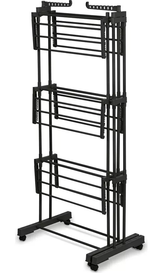 купить Сушилка для белья Konighoffer Ultra 135x66x173cm Black в Кишинёве 