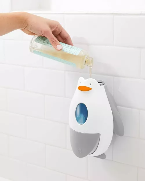 Dispenser de baie Skip Hop Pinguin pentru sapun si gel 