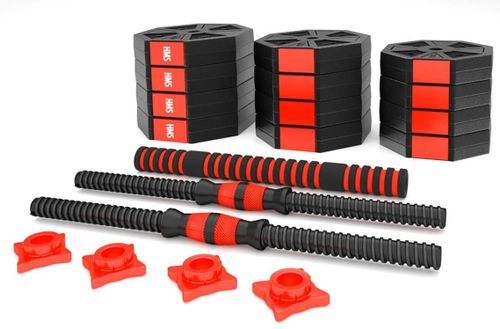 купить Гантель HMS 5512 Set gantere si bare 20kg SGC20 (17-57-030) в Кишинёве 