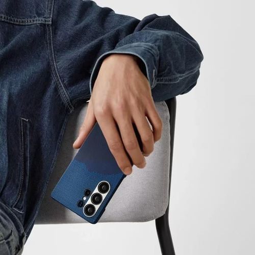 купить Чехол для смартфона Pitaka StarPeak Tactile Woven for Samsung S25 Ultra Over the horizon (KS2504U) в Кишинёве 