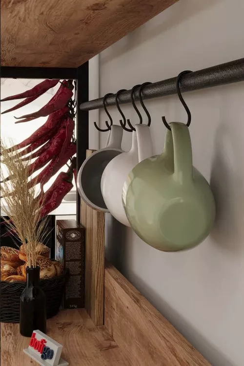 cumpără Etajeră Nex Home Multi etajat, p/u bucatorie, 2 sertare, 81,6x39,6x169 cm, Stejar (28-02-02) în Chișinău 