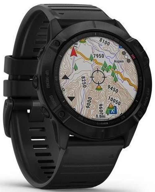 купить Смарт часы Garmin fenix 6X Pro, Black w/Black Band в Кишинёве 