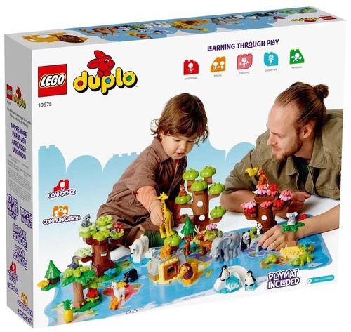 купить Конструктор Lego 10975 Wild Animals of the World в Кишинёве 