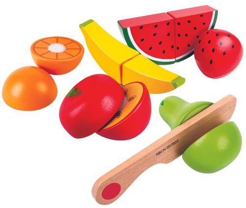 купить Игрушка Hape E3182 Set de joacă din lemn Fructe de la fermă в Кишинёве 