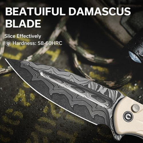 купить Нож походный Civivi C23053-DS1 Incindie, G10, Button Lock в Кишинёве 