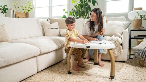 купить Игровой комплекс для детей Tiny Love 2222180831 Stationary Activity Center Black&White Decor в Кишинёве 