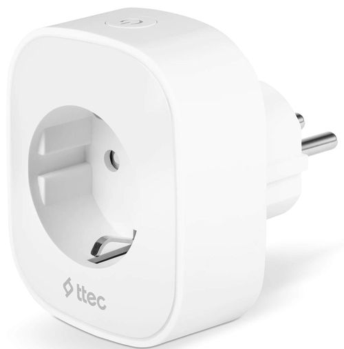 купить Розетка электрическая ttec 2AP01 Smart Plug Prizi 16A WiFi with Current Protection, White в Кишинёве 