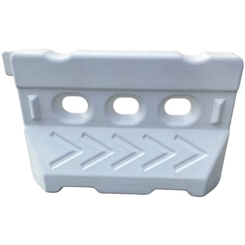 cumpără Organizarea traficului Uniplast 16301 Bariera stradala din plastic pentru dirijare trafic rutier 1280x480x800 mm (alb) în Chișinău 