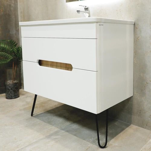 cumpără Dulap pentru lavoar Bayro универсальный Etna под умыв. Argo 800 белый мат în Chișinău 